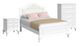 Elements International Jesse 3-Piece White Full Bedroom Set-0