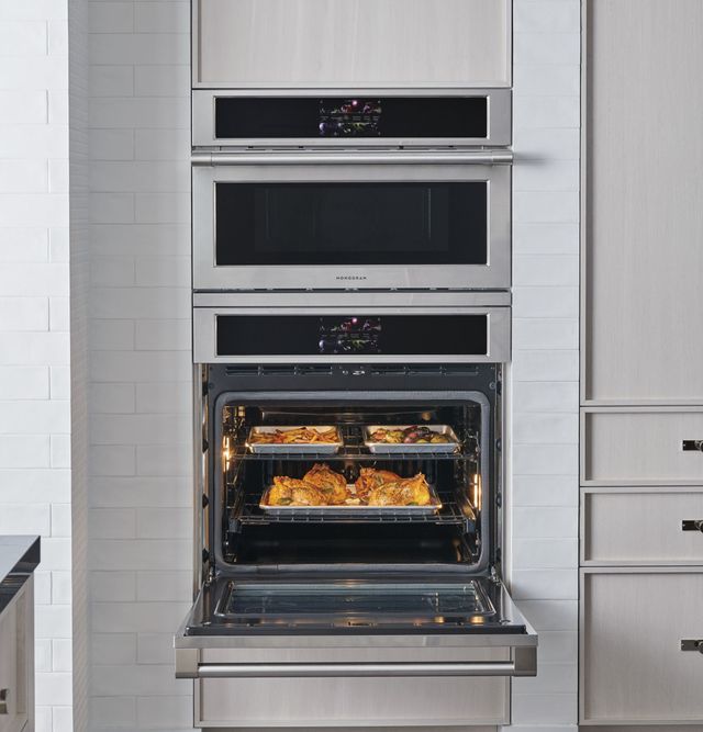 Monogram Statement Collection 30" Stainless Steel Electric Built In Single Oven-9