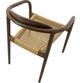 YHD Catia Brown Accent Chair-4