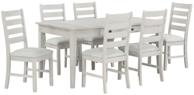 New Classic® Home Furnishings Echo 7-Piece Driftwood Dining Set-0