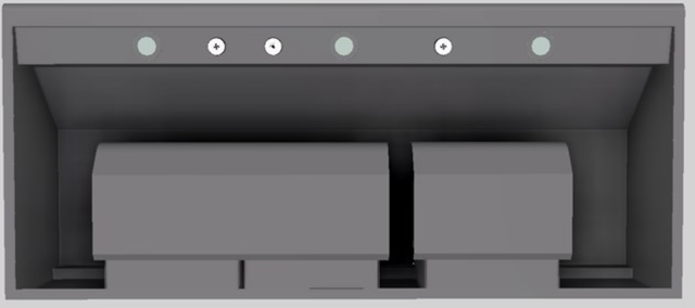 Vent-A-Hood® 48" Gunsmoke Under Cabinet Range Hood-2