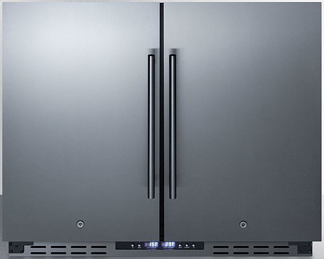 Summit® 5.8 Cu. Ft. Stainless Steel Under the Counter Refrigerator-0
