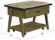 Null Furniture Oak Park Natural Oak Rectangular Cocktail Table-3