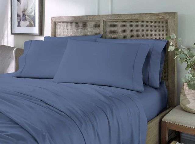 Sleeptone® Eucalyptus 6-Piece Flint Blue EUCAFIBER™ California King Sheet Set-2