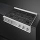 Smeg Portofino 36" Stainless Steel Gas Cooktop-1