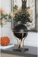 A & B Home Gold/Black Table Top Sphere-5