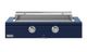 Caliber™ Rockwell Social 48" Cobalt Built-In Liquid Propane Outdoor Griddle with Polished Chrome Hardware-0