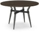 Amisco Customizable Link Birch Veneer 29.5" Round Table with Steel Legs-0