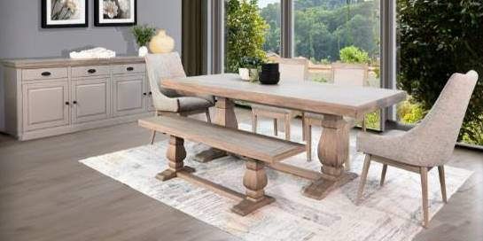 Sunny Designs Gianna Dining Bench - Thumbnail 3