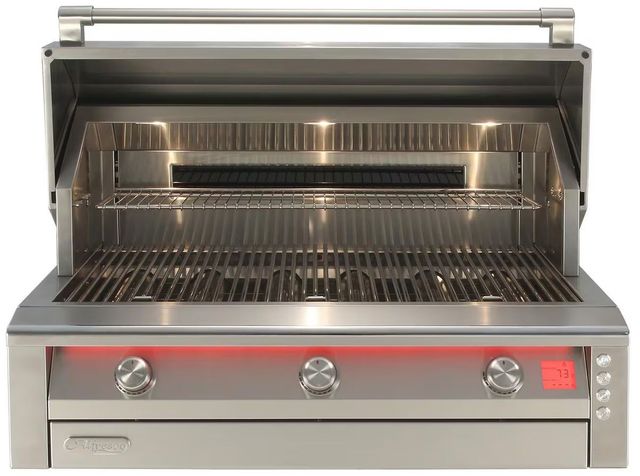 Alfresco™ Intelligent 3-Burner Matte Signal White Built In Natural Gas Grill-0