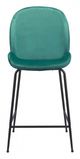 Zuo® Miles Green Counter Chair-1