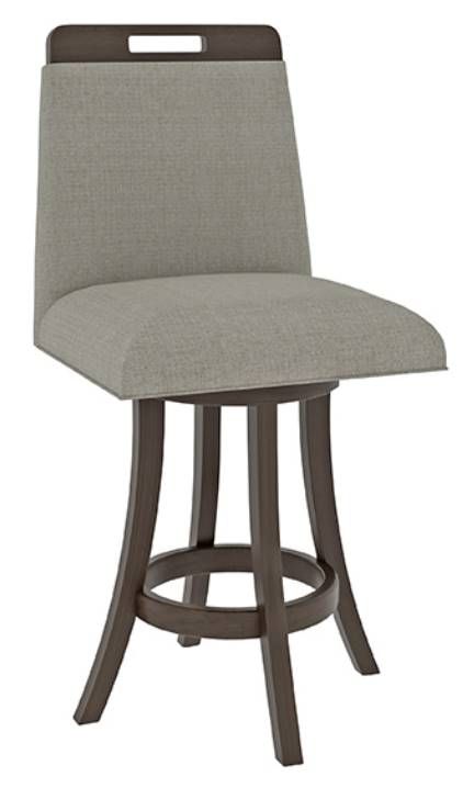 Country View Woodworking Customizable 24" Swivel Counter Chair-0
