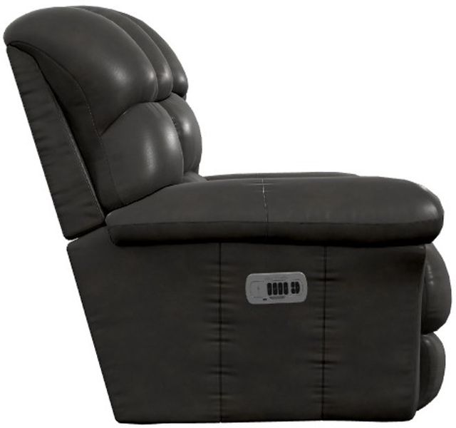 La-Z-Boy® Randell Dark Chocolate Leather Power Wall Recliner with Headrest and Lumbar-3