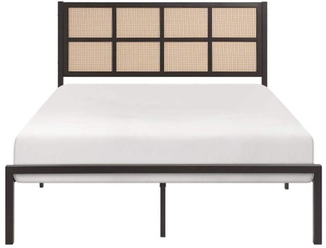 Homelegance® Sanibel Beige/Dark Bronze Eastern King Platform Bed-2