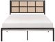 Homelegance® Sanibel Beige/Dark Bronze Eastern King Platform Bed-2