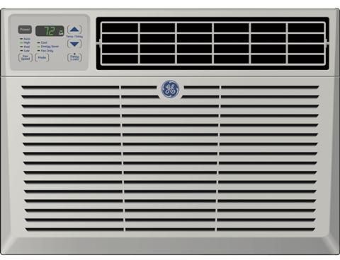 GE® ENERGY STAR® 115 Volt Electronic Room Air Conditioner-Gray-0