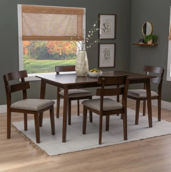 Powell® Daly 7-Piece Brown/Sand Dining Set-1