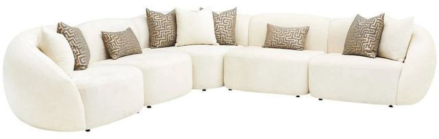 Michael Amini® Le Montreaux 5-Piece Beige Sectional-0