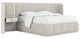 A.R.T. Furniture® Ashlar Bisque/Ecru King Upholstered Wall Panel Bed-2