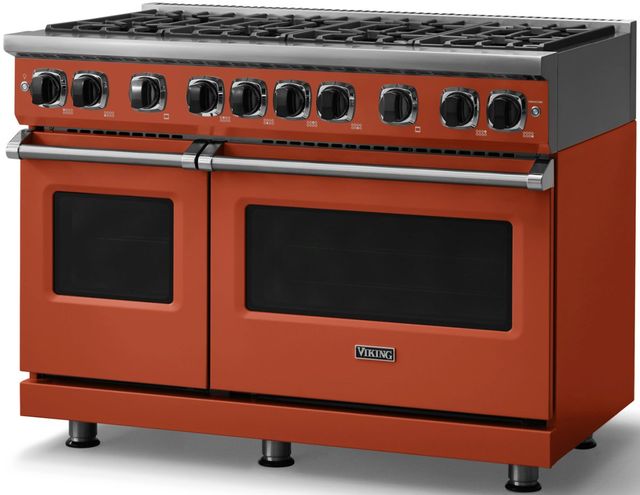 Viking® 7 Series 48'' Spiced Cider Pro Style Gas Range-3
