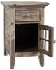 Jofran Inc. Rustic Shores Gray Wash Power Chairside Table-3