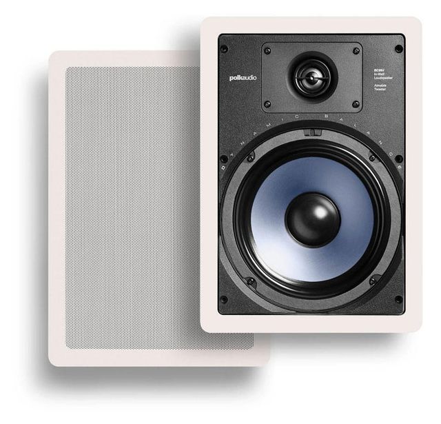Polk Audio® RCi Series 8" Matte White In-Wall Speaker-0