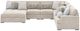 Signature Design by Ashley® Cuddle Plush 6-Piece Arctic Modular Sectional and Chaise-2