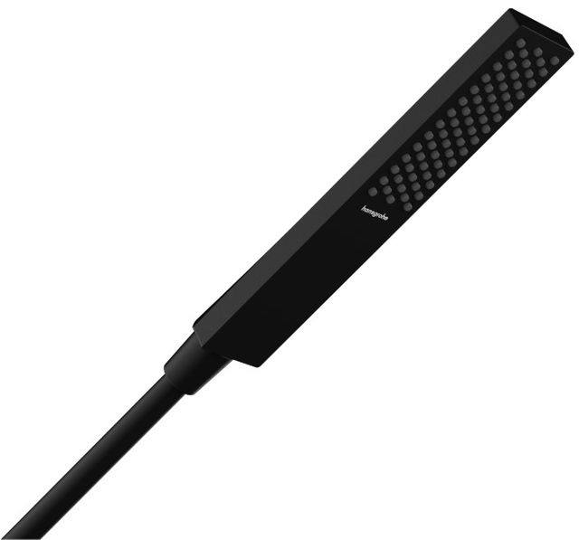 Hansgrohe Pulsify E Matte Black Baton 2.5 GPM Handshower-0