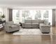 Homelegance® Dublin 5-Piece Dark Pewter Modular Sectional-1