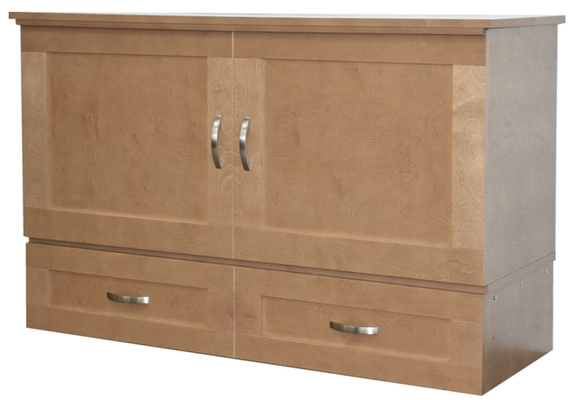 CabinetBed™ Country Premium Folding Queen Bed-2