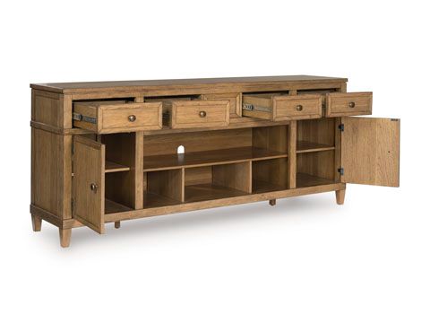 Signature Design by Ashley® Sharlance Light Brown XL TV Stand-1