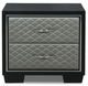 New Classic® Home Furnishings Luxor Black Nightstand-1
