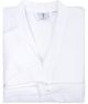 Cariloha White Viscose and Turkish Cotton Blend Small/Medium Large Unisex Waffle Knit Robe-0