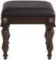 New Classic® Home Furnishings Maximus Madeira Vanity Stool-1
