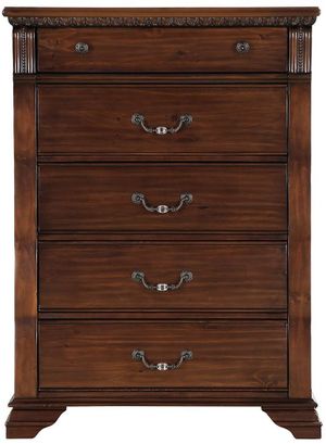 Austin Group Furniture Isabella Rich Brown Chest