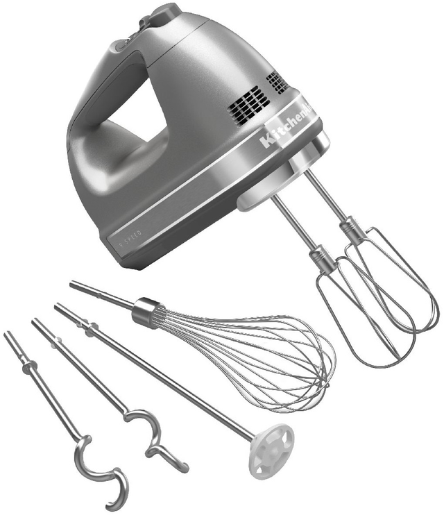 KitchenAid® Contour Silver Hand Mixer-4