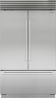 Sub-Zero® Classic Series 28.9 Cu. Ft. Stainless Steel Built In French Door Refrigerator-0
