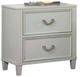 Furniture of America® Lycorida Gray Nightstand-0