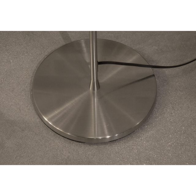 Adesso® Harper Brushed Steel 300W Torchiere-1