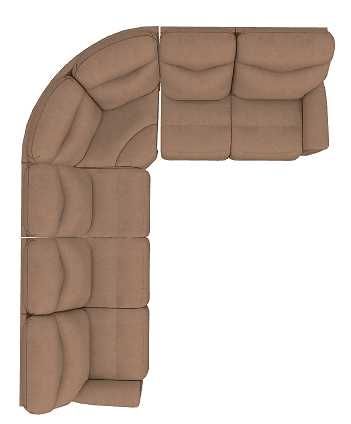 La-Z-Boy® James Tawny Reclining Sectional with Custom Layout Options-3