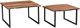 Inspire™ Jivin 2-Piece Natural Coffee Table Set with Black Base-2
