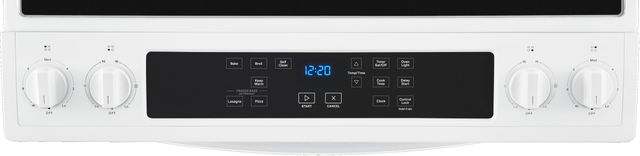 Whirlpool® 30" White Slide In Electric Range-8