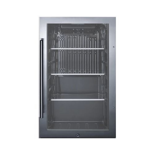 Summit® Commercial 19" 3.1 Cu. Ft. Stainless Steel Beverage Center-0