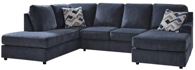 Signature Design by Ashley® Albar Place 2-Piece Cobalt Left-Arm Facing Sectional and Chaise-0