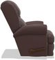 La-Z-Boy® Kirkwood Walnut Leather Reclina-Glider® Swivel Recliner-2