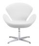 Zuo® Pori White Accent Chair-1