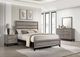 Coaster® Valen 4-Piece Light Taupe California King Panel Bedroom Set-1