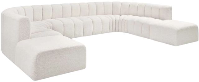 Meridian Furniture Arc 10-Piece Cream Modular Sectional-0