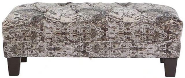Hughes Furniture® Turkish Charcoal Ottoman
