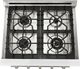 Unique® Appliances Classic Retro 30" White Slide-In Propane Gas Range-4
